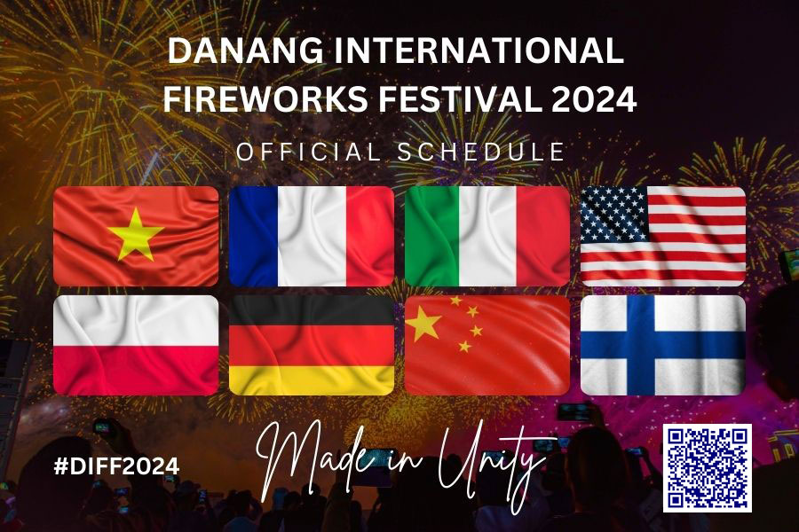[Official] Danang International Fireworks Festival 2024 (DIFF) Competition Schedule