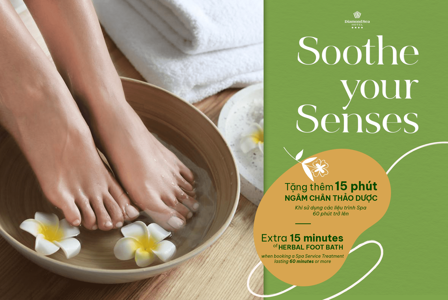 Spa Offer - “Soothe Your Senses”